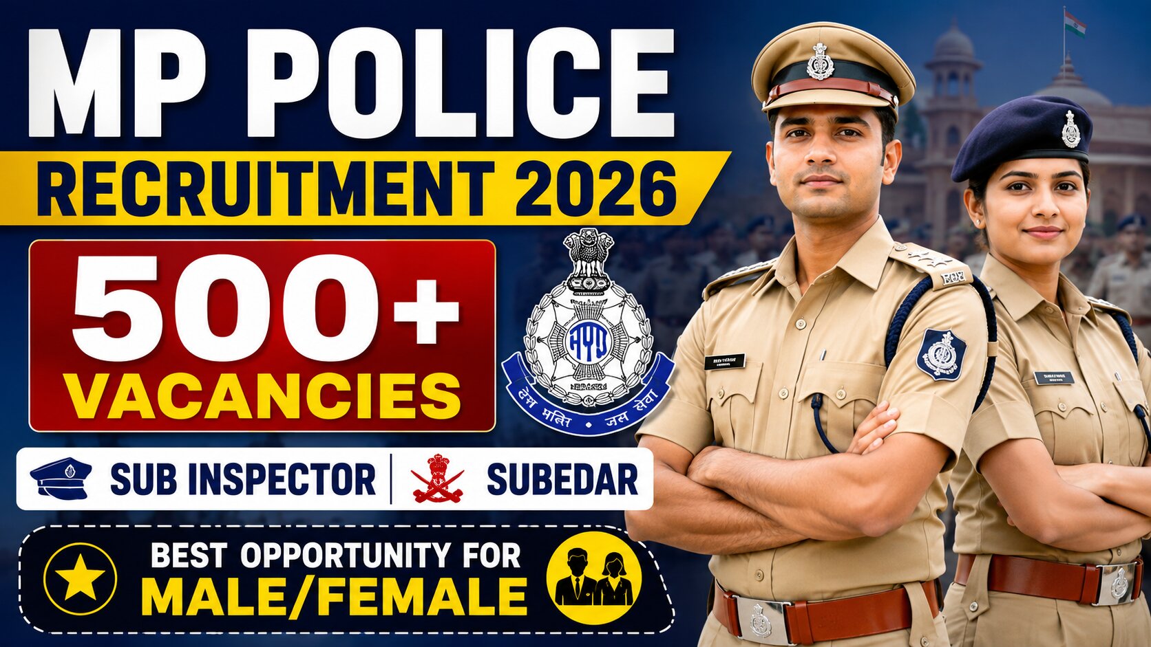 MP Police SI Recruitment 2026