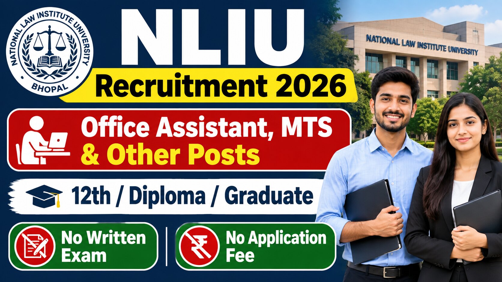 NLIU Recruitment 2026