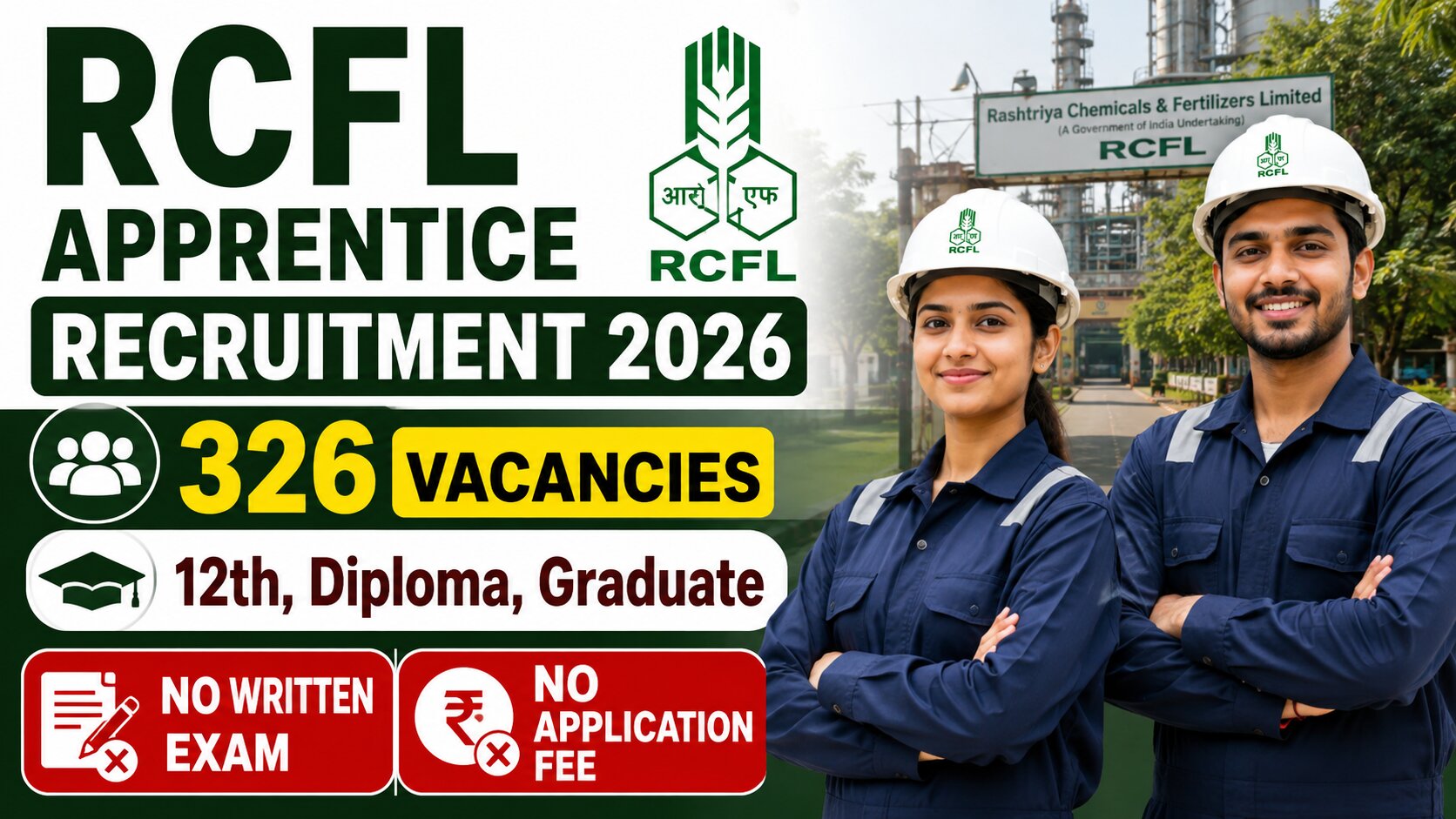 RCFL Apprentice Recruitment 2026