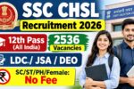 SSC CHSL Recruitment 2026