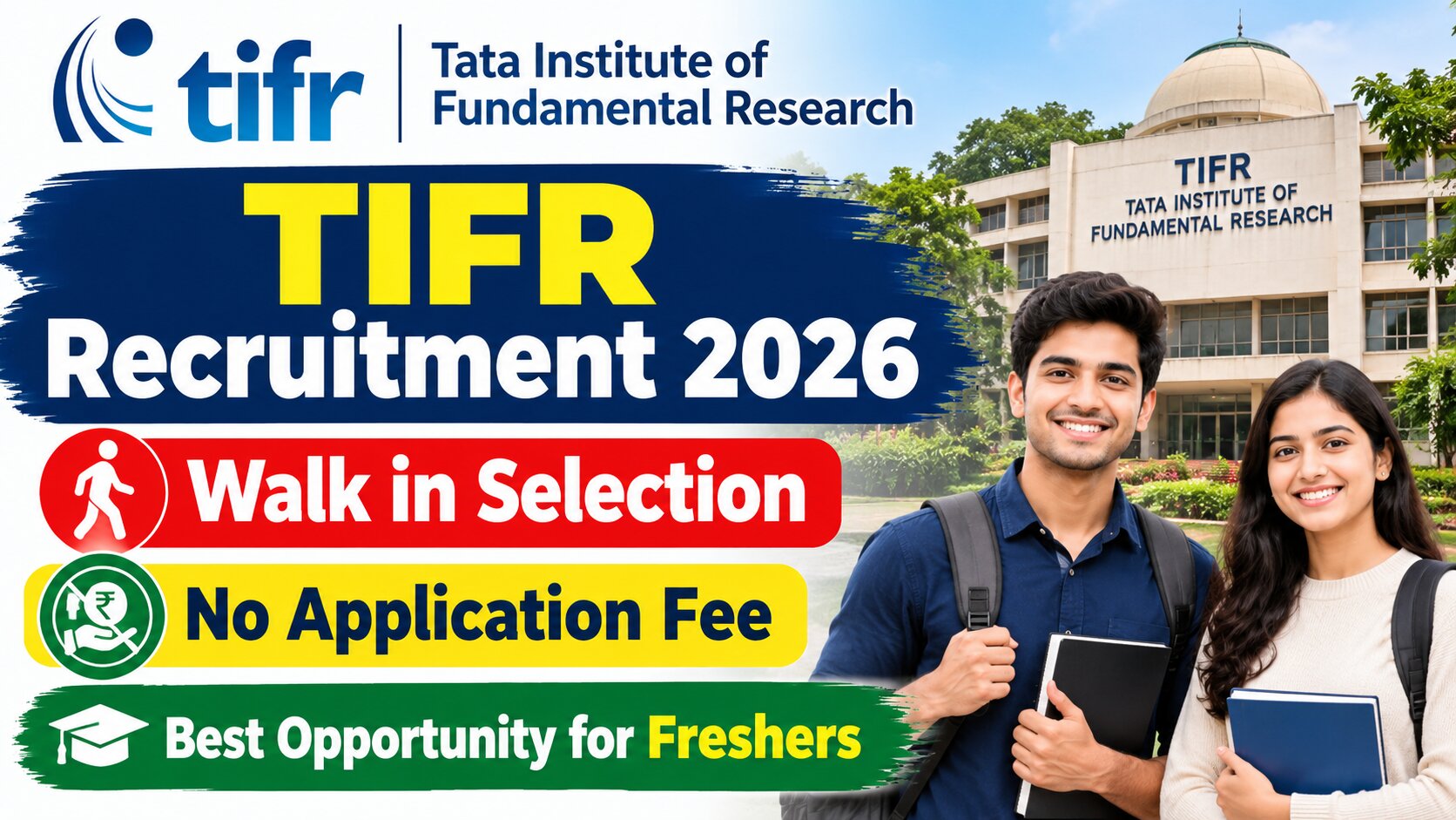 TIFR Trade Apprentice Recruitment 2026