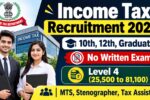 Income Tax Delhi Sports Quota Recruitment 2026