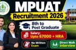 MPUAT Recruitment 2026