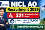 NICL AO Recruitment 2026