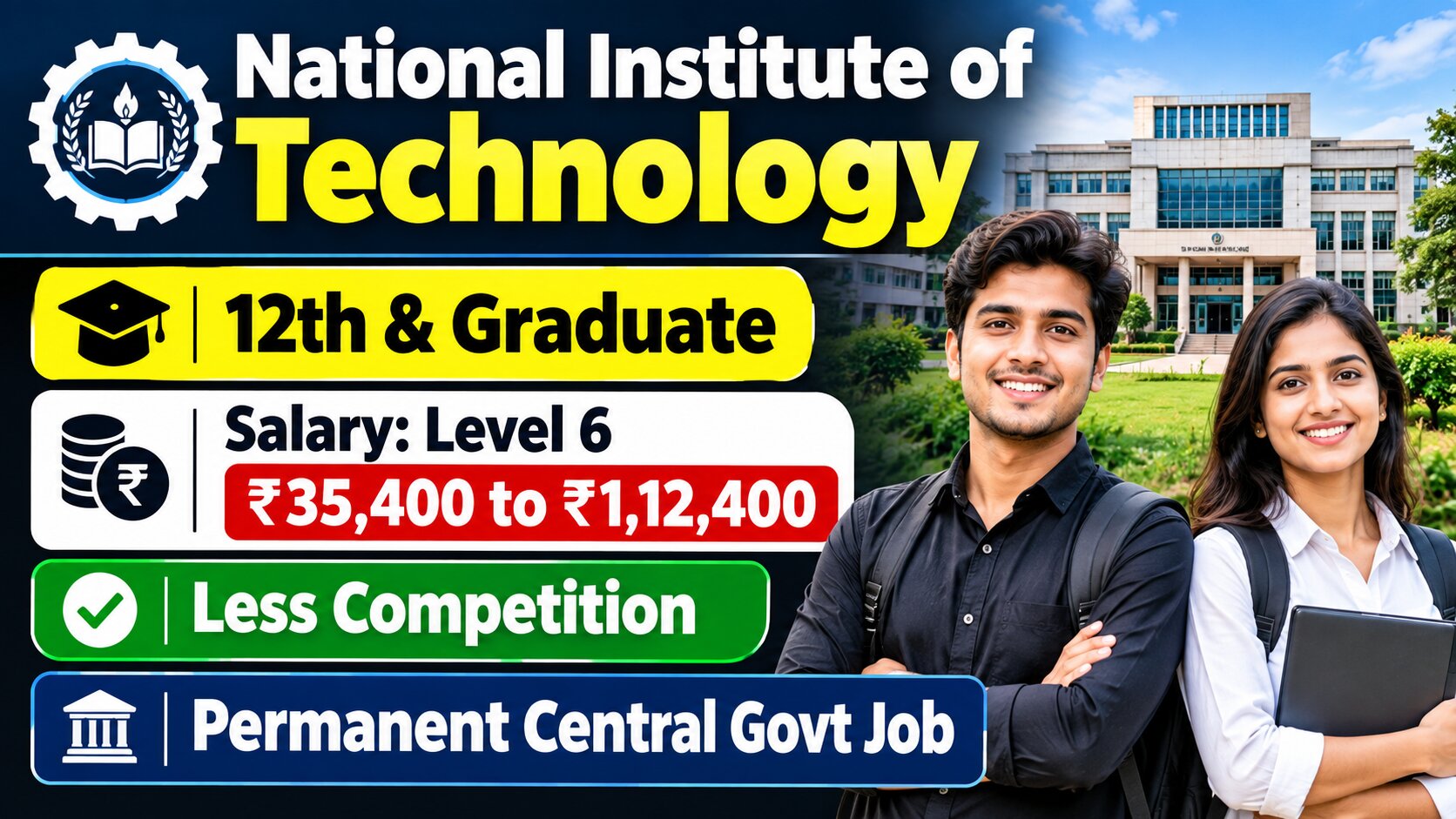 NIT Non-Teaching Recruitment 2026