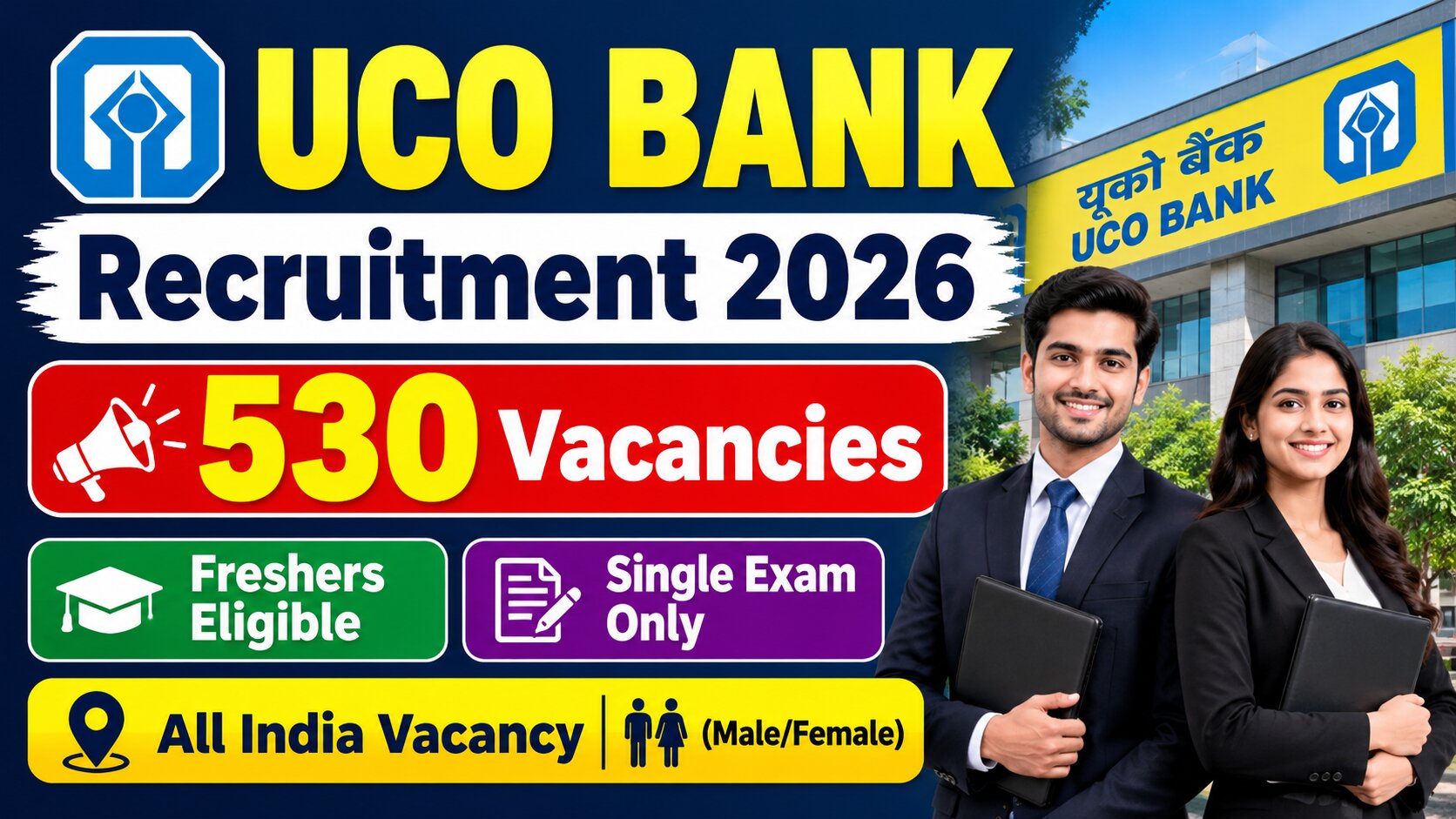UCO Bank Apprentice Recruitment 2026